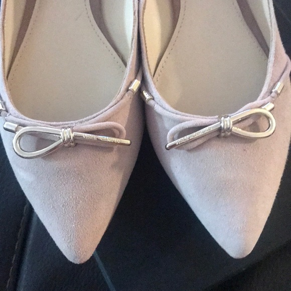 Vince Camuto suede pointy toe slip-on flats - Picture 2 of 8